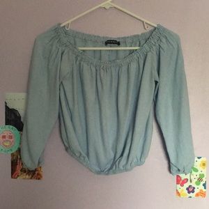 Brandy off the shoulder top